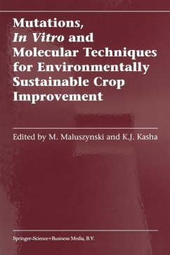 Cover Mutations, In Vitro and Molecular Techniques for Environmentally Sustainable Crop Improvement (eBook, PDF)
