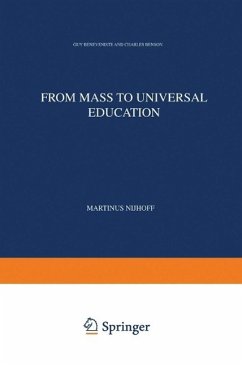 Cover From Mass to Universal Education (eBook, PDF)
