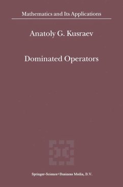 Dominated Operators (eBook, PDF) - Kusraev, A. G.