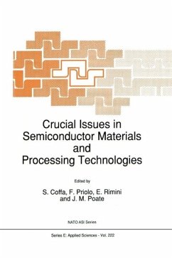 Crucial Issues in Semiconductor Materials and Processing Technologies (eBook, PDF)