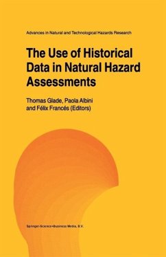 Cover The Use of Historical Data in Natural Hazard Assessments (eBook, PDF)