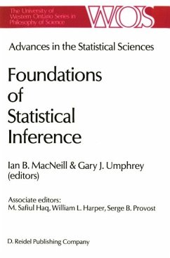 Advances in the Statistical Sciences: Foundations of Statistical Inference (eBook, PDF)