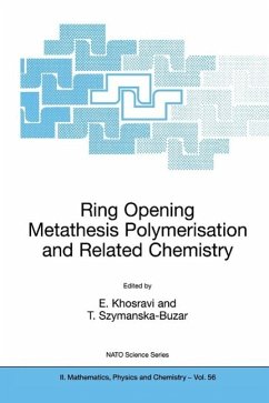 Cover Ring Opening Metathesis Polymerisation and Related Chemistry (eBook, PDF)