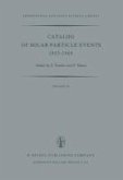 Catalog of Solar Particle Events 1955-1969 (eBook, PDF)