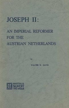 Cover Joseph II: An Imperial Reformer for the Austrian Netherlands (eBook, PDF)