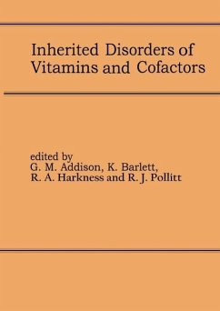 Inherited Disorders of Vitamins and Cofactors (eBook, PDF)