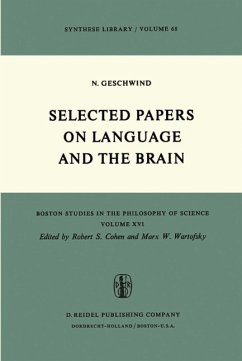 Selected Papers on Language and the Brain (eBook, PDF) - Geschwind, N.