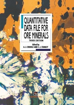 Quantitative Data File for Ore Minerals (eBook, PDF) - Criddle, A. J.; Stanley, C. J.