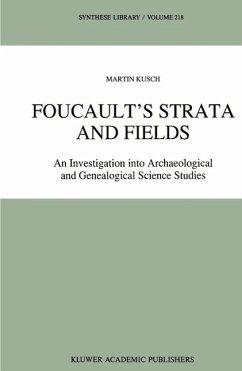 Foucault's Strata and Fields (eBook, PDF) - Kusch, Maren