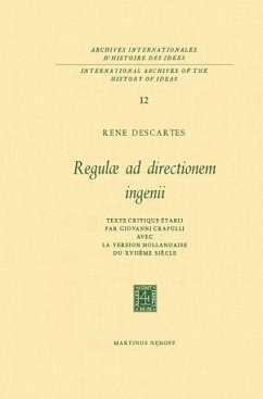 Regulæ ad Directionem IngenII (eBook, PDF) - Descartes, René