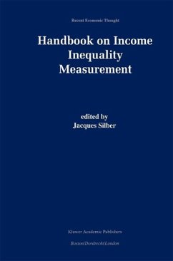 Cover Handbook of Income Inequality Measurement (eBook, PDF)
