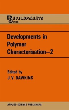 Developments in Polymer Characterisation (eBook, PDF)