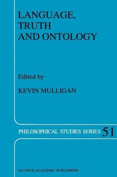 Cover Language, Truth and Ontology (eBook, PDF)