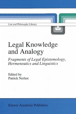 Cover Legal Knowledge and Analogy (eBook, PDF)