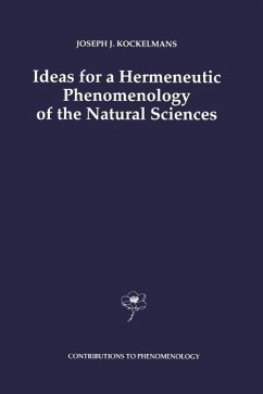 Ideas for a Hermeneutic Phenomenology of the Natural Sciences (eBook, PDF) - Kockelmans, J. J.