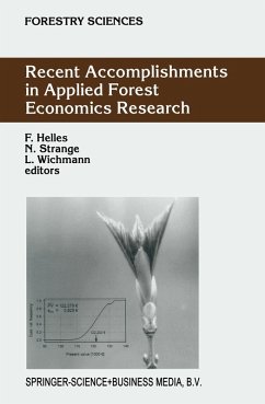 Cover Recent Accomplishments in Applied Forest Economics Research (eBook, PDF)