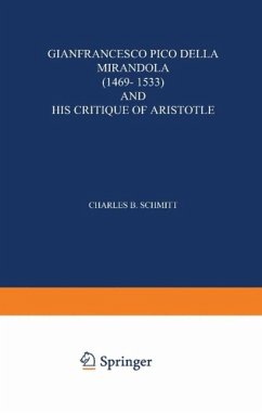 Cover Gianfrancesco Pico Della Mirandola (1469-1533) and His Critique of Aristotle (eBook, PDF)
