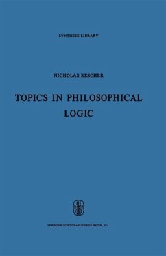 Topics in Philosophical Logic (eBook, PDF) - Rescher, N.