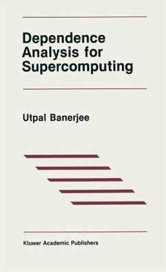 Dependence Analysis for Supercomputing (eBook, PDF) - Banerjee, Utpal