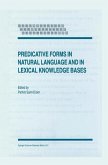 Predicative Forms in Natural Language and in Lexical Knowledge Bases (eBook, PDF)