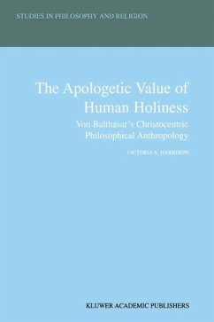 Cover The Apologetic Value of Human Holiness (eBook, PDF)