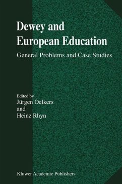 Dewey and European Education (eBook, PDF) Cover Dewey and European Education (eBook, PDF)