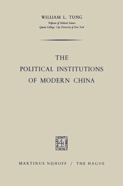 Cover The Political Institutions of Modern China (eBook, PDF)