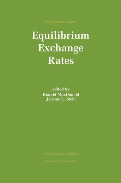 Equilibrium Exchange Rates (eBook, PDF)