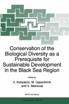 Cover Conservation of the Biological Diversity as a Prerequisite for Sustainable Development in the Black Sea Region (eBook, PDF)