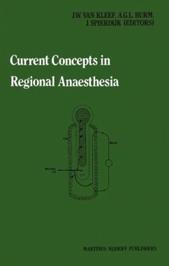 Current Concepts in Regional Anaesthesia (eBook, PDF) - Kleef, J. W. Van; Burm, A. G.; Spierdijk, J.