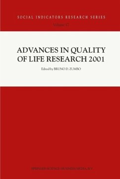 Advances in Quality of Life Research 2001 (eBook, PDF)
