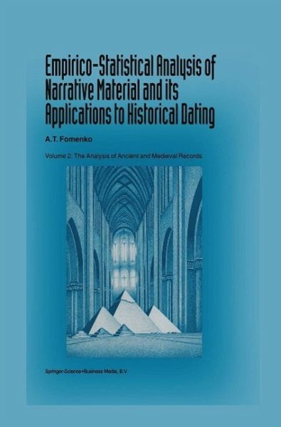 Empirico-Statistical Analysis of Narrative Material and its Applications to Historical Dating (eBook, PDF)