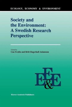 Society And The Environment: A Swedish Research Perspective (eBook, PDF)