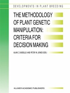 Cover The Methodology of Plant Genetic Manipulation: Criteria for Decision Making (eBook, PDF)