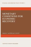 Monetary Conditions for Economic Recovery (eBook, PDF)