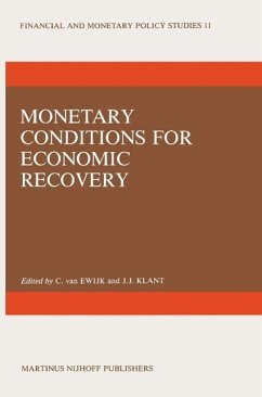 Cover Monetary Conditions for Economic Recovery (eBook, PDF)