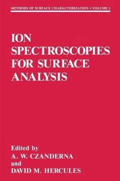Cover Ion Spectroscopies for Surface Analysis (eBook, PDF)