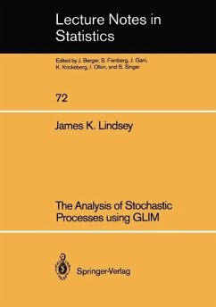 The Analysis of Stochastic Processes using GLIM (eBook, PDF) - Lindsey, James K.