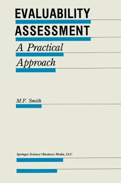 Evaluability Assessment (eBook, PDF) - Smith, M. F.