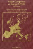 Major Companies of Europe 1991-1992 Vol. 1 : Major Companies of the Continental European Community (eBook, PDF)