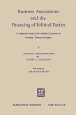 Business Associations and the Financing of Political Parties (eBook, PDF)