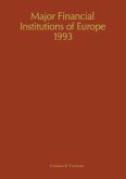 Major Financial Institutions of Europe 1993 (eBook, PDF)