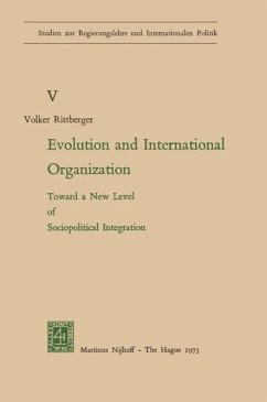 Evolution and International Organization (eBook, PDF) - Rittberger, Volker