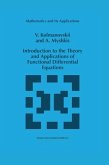 Introduction to the Theory and Applications of Functional Differential Equations (eBook, PDF)
