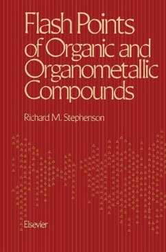 Cover Flash Points of Organic and Organometallic Compounds (eBook, PDF)