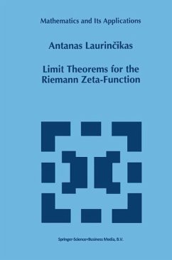 Limit Theorems for the Riemann Zeta-Function (eBook, PDF) - Laurincikas, Antanas