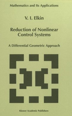 Reduction of Nonlinear Control Systems (eBook, PDF) - Elkin, V. I.