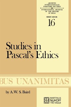 Studies in Pascal's Ethics (eBook, PDF) Cover Studies in Pascal's Ethics (eBook, PDF)