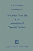 The German Verse Epic in the Nineteenth and Twentieth Centuries (eBook, PDF)