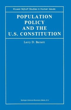 Cover Population Policy and the U.S. Constitution (eBook, PDF)